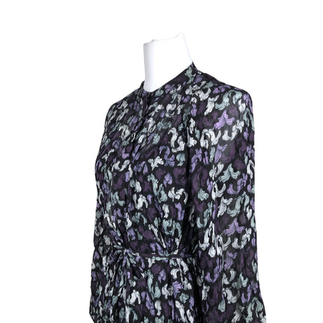 Unisex Samsoe&Samsoe - Schiffon dress, size 38 - Violet (2)