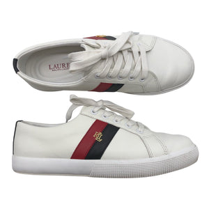 Unisex Lauren Ralph Lauren - Casual sneakers, size 38 - White (1)