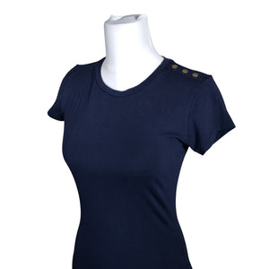 Unisex Lauren Ralph Lauren - Tricot dress, size 36 - Blue (3)