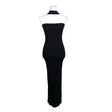 Unisex Na-KD - Knit dress, size 38 - Black ()