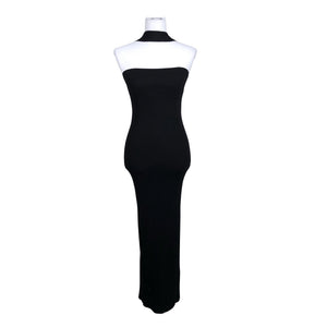 Unisex Na-KD - Knit dress, size 38 - Black (1)