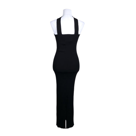 Unisex Na-KD - Knit dress, size 38 - Black (2)