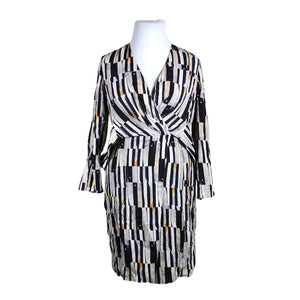 Unisex Tiger of Sweden - Schiffon dress, size 42 - Violet (1)