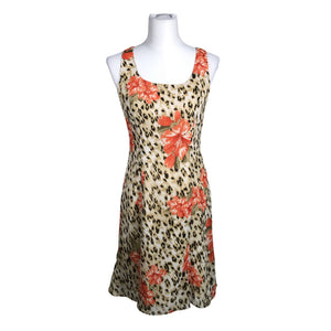 Unisex Gerry Weber - Schiffon dress, size 36 - Beige (1)