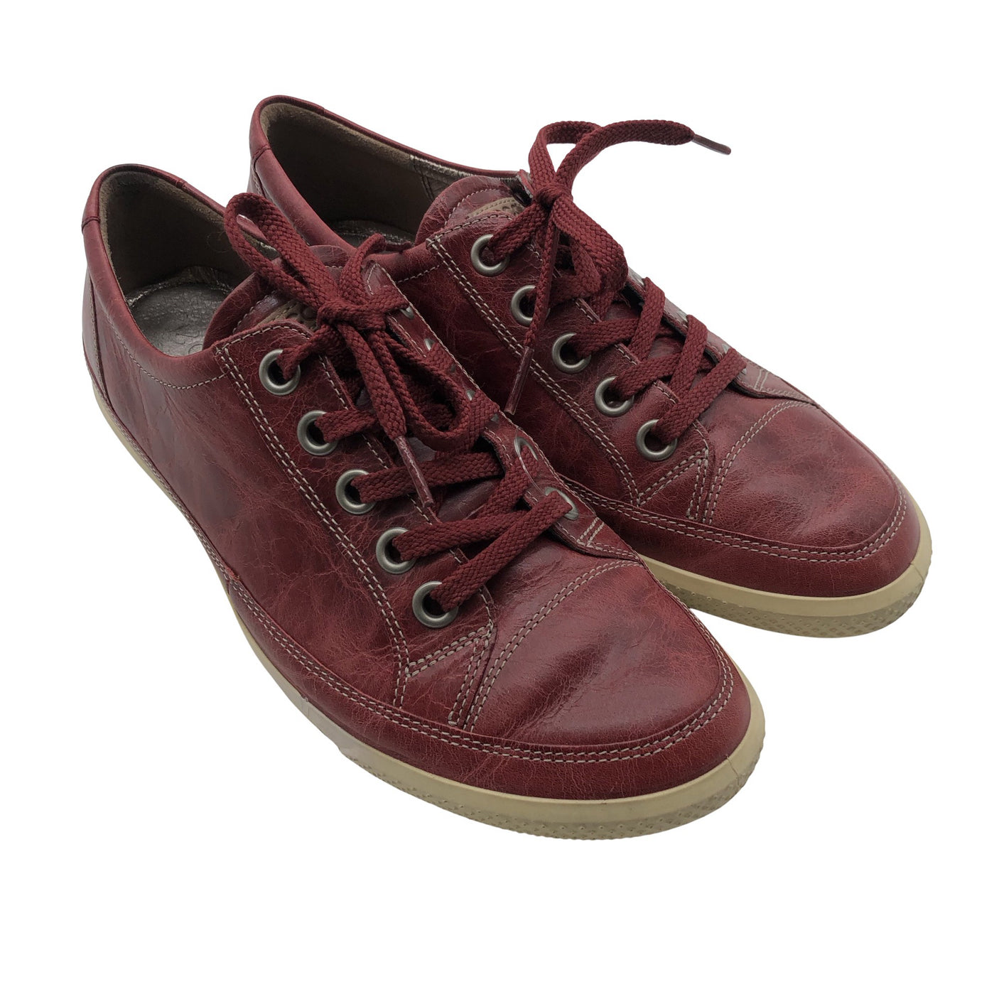 Unisex Ecco - Walking shoes, size 40 - Wine red (2)