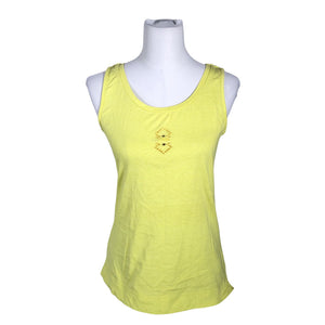 Unisex Torstai - Tricot tank top, size 38 - Yellow (1)