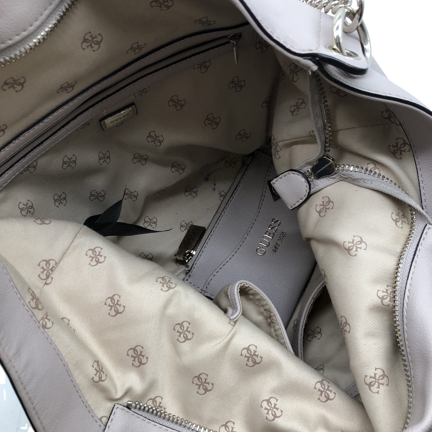Unisex Guess - Handbag, size Maxi - Light pink (3)