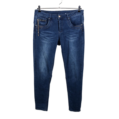 Unisex Cream - Jeans, size W33 - Blue ()