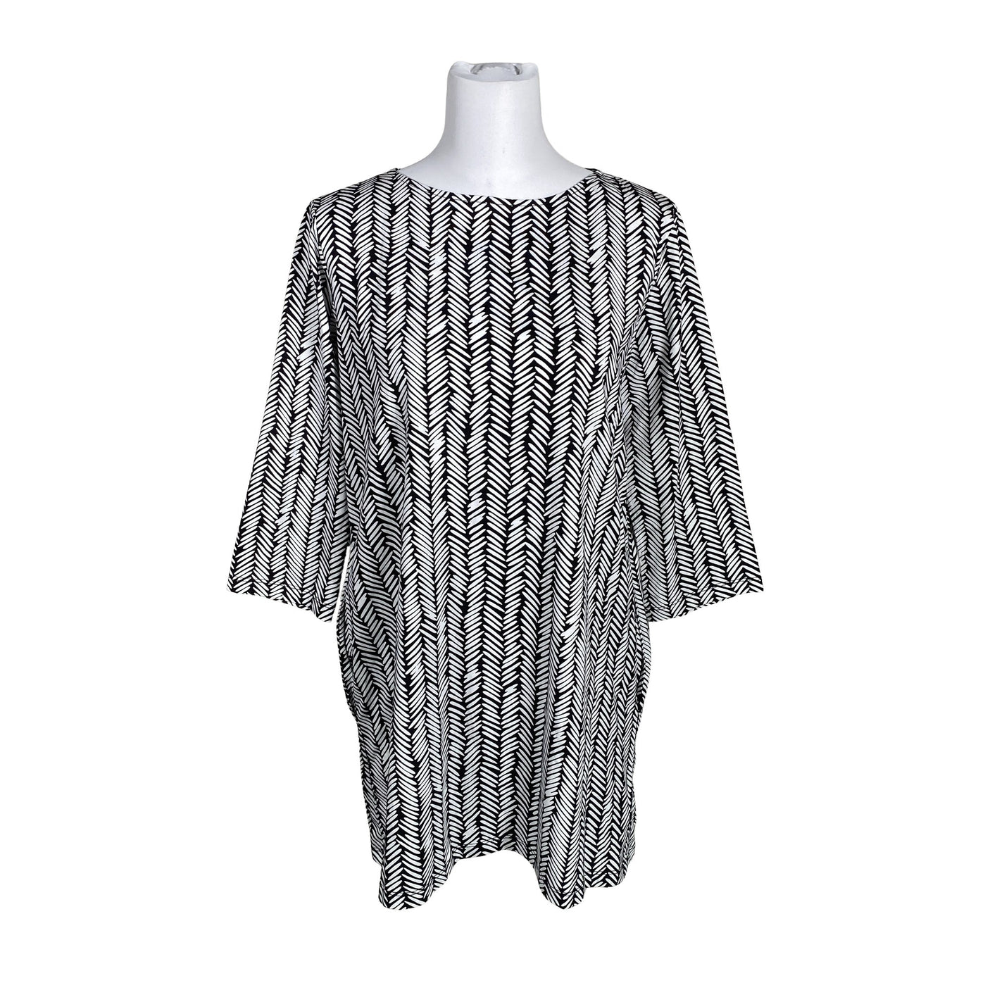 Unisex Marimekko - Tricot tunic, size 38 - Black (1)