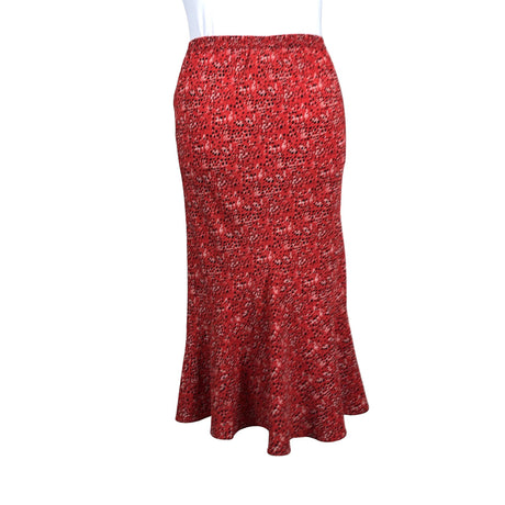 Unisex Topshop - Fabric skirt, size 42 - Red (2)