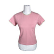 Unisex Burberry - T-shirt, size 38 - Light pink ()