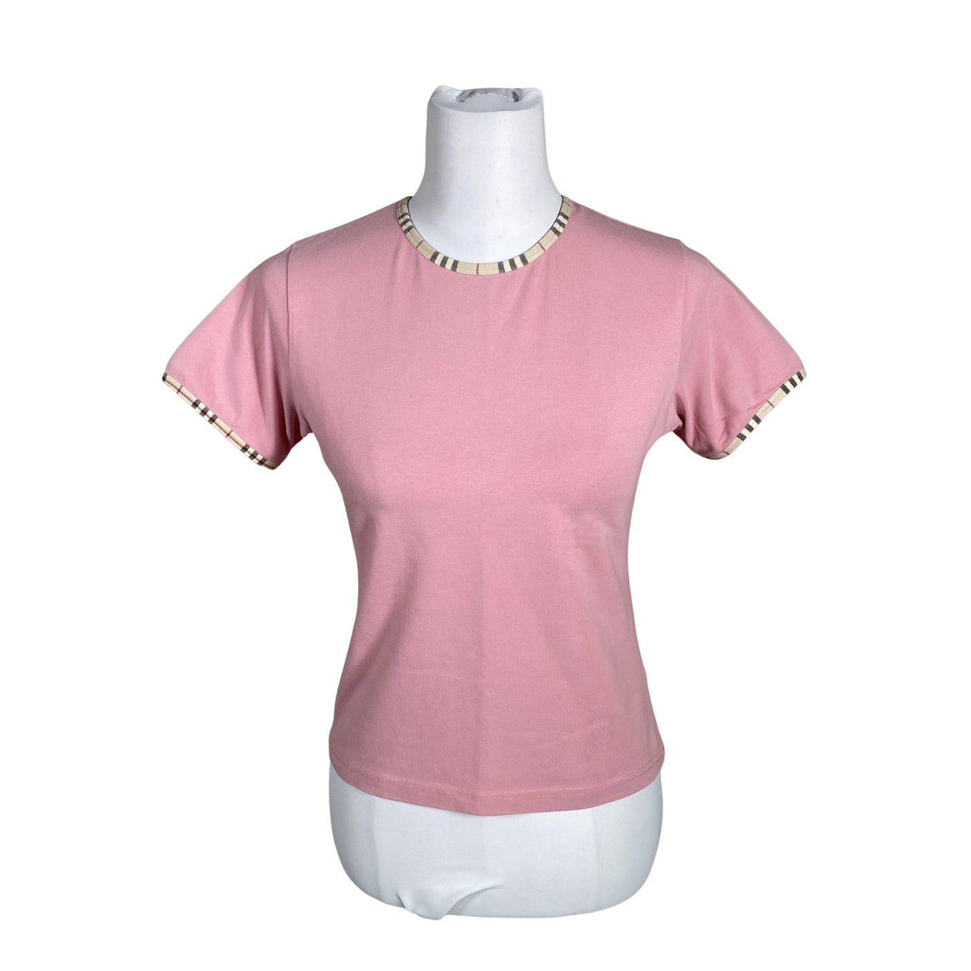Unisex Burberry - T-shirt, size 38 - Light pink (1)