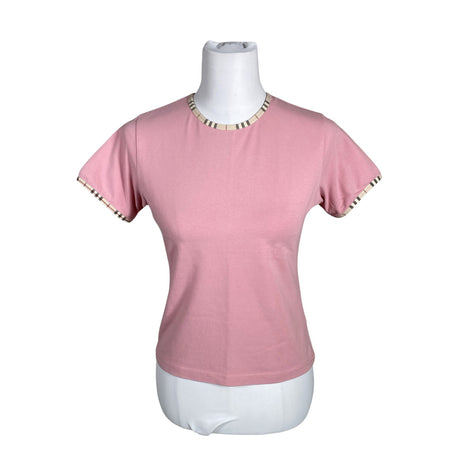 Unisex Burberry - T-shirt, size 38 - Light pink ()