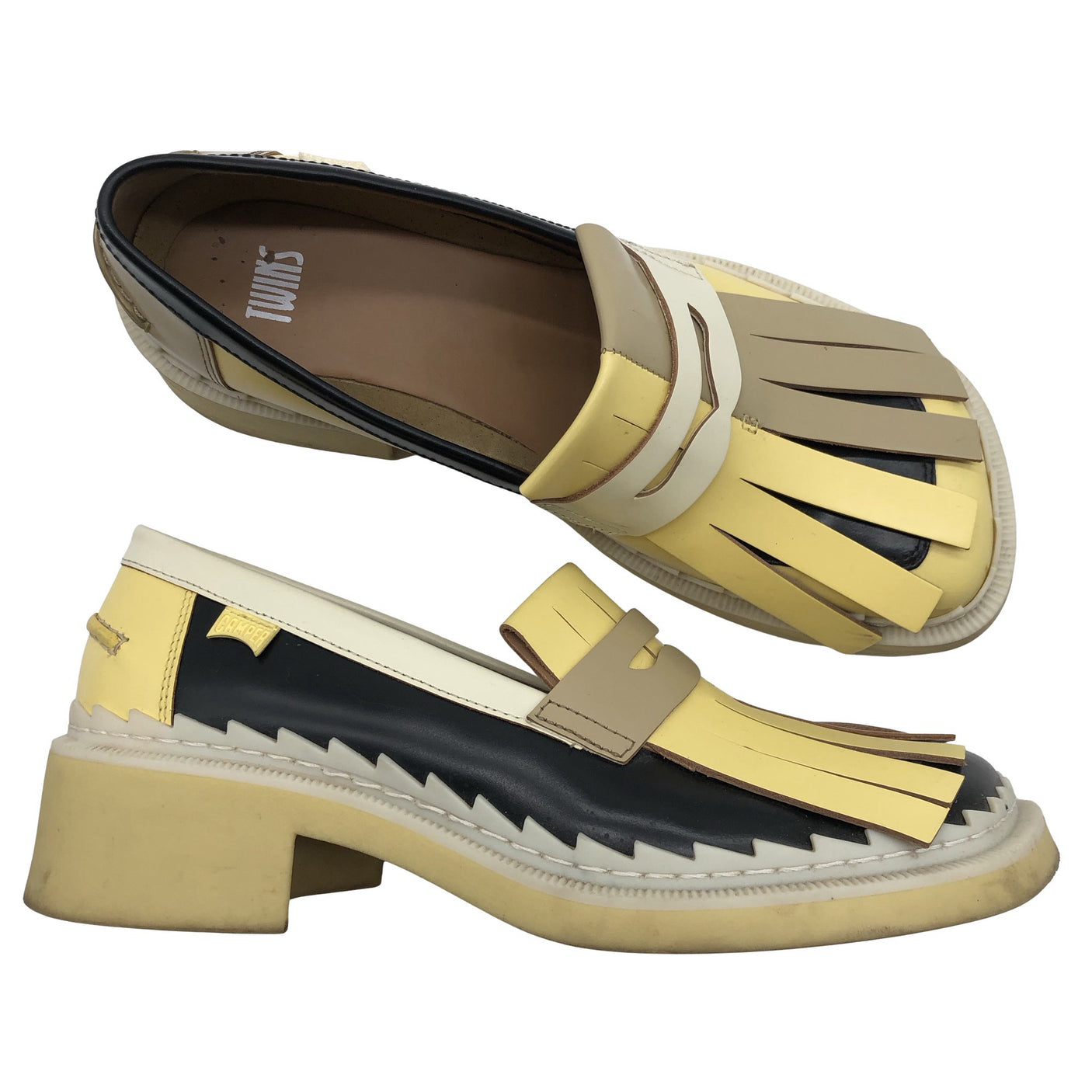 Unisex Camper - Loafers, size 40 - Yellow (1)