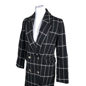 Unisex Ivy & Oak - Wool coat, size 36 - Black (3)