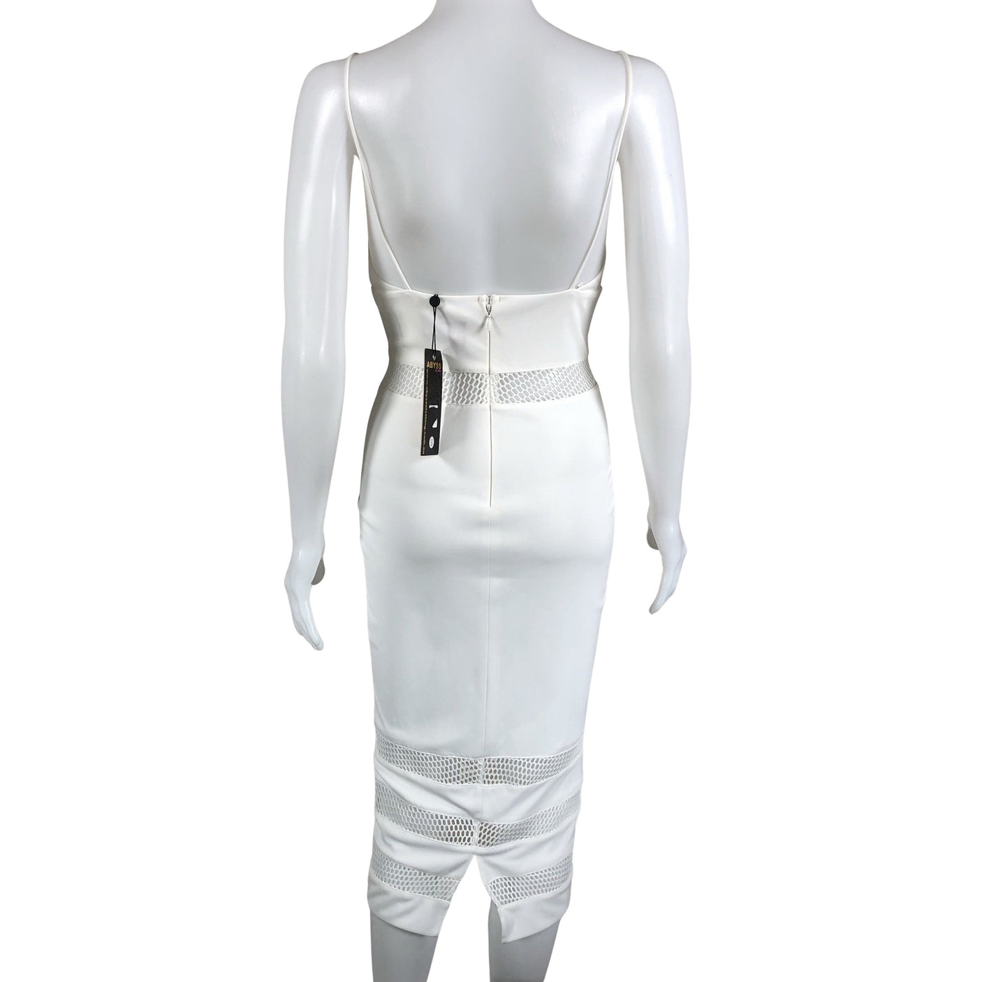 Unisex Abyss by Abby - Tricot dress, size 34 - White (2)