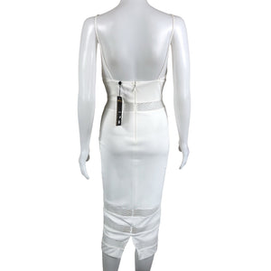 Unisex Abyss by Abby - Tricot dress, size 34 - White (2)