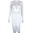 Unisex Abyss by Abby - Tricot dress, size 34 - White ()