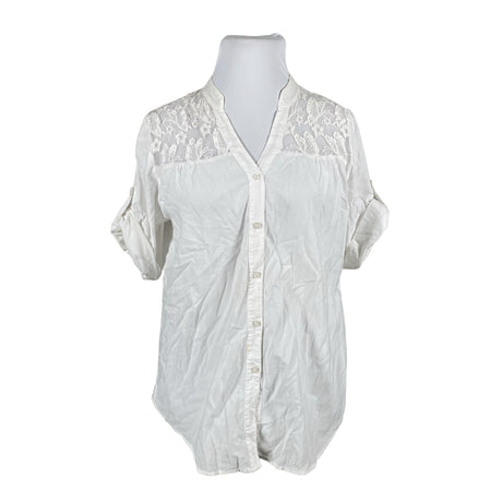 Unisex Flora & Co - Short-sleeved blouse, size 44 - White ()