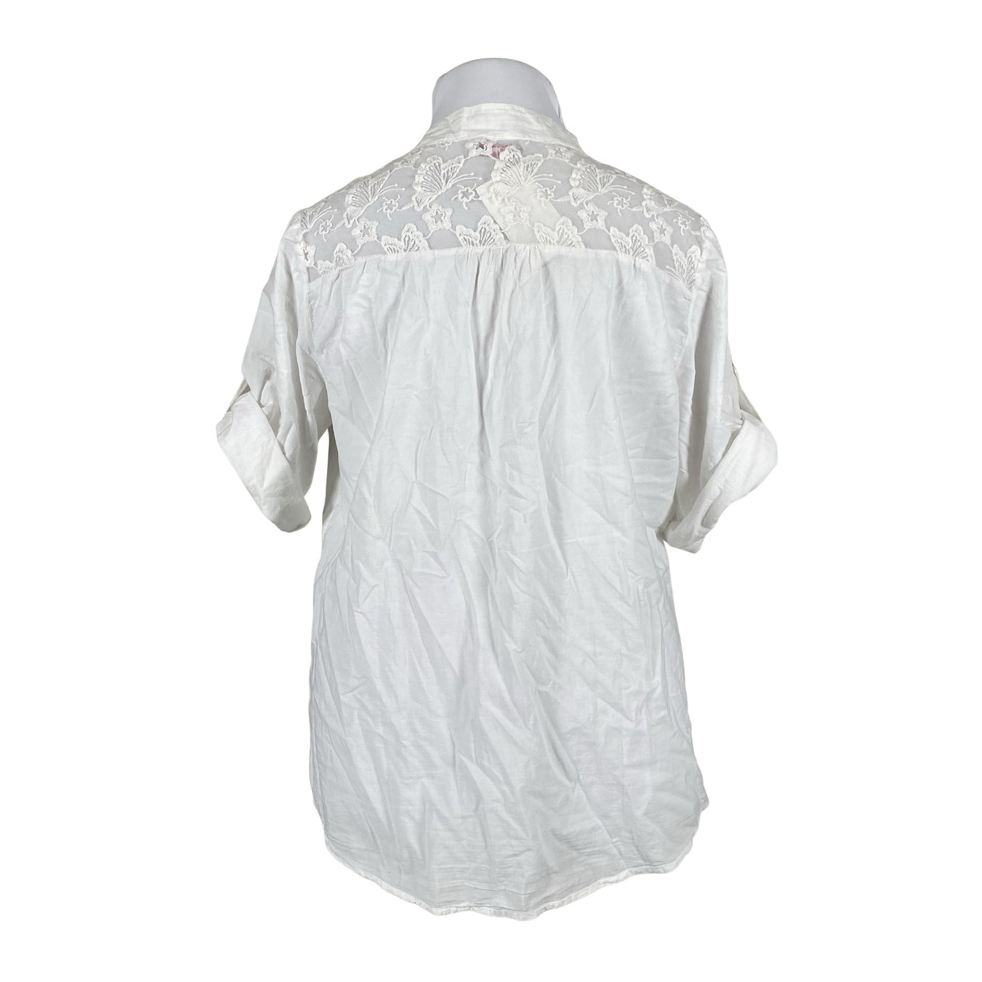 Unisex Flora & Co - Short-sleeved blouse, size 44 - White (2)
