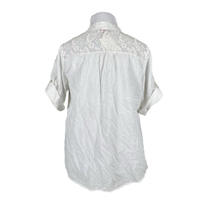 Unisex Flora & Co - Short-sleeved blouse, size 44 - White (2)