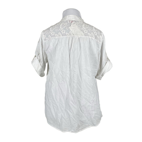 Unisex Flora & Co - Short-sleeved blouse, size 44 - White (2)