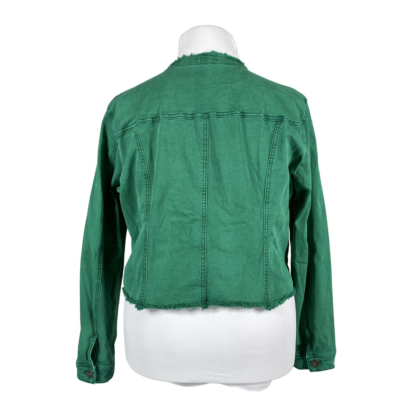 Unisex Taifun - Denim jacket, size 46 - Green (2)