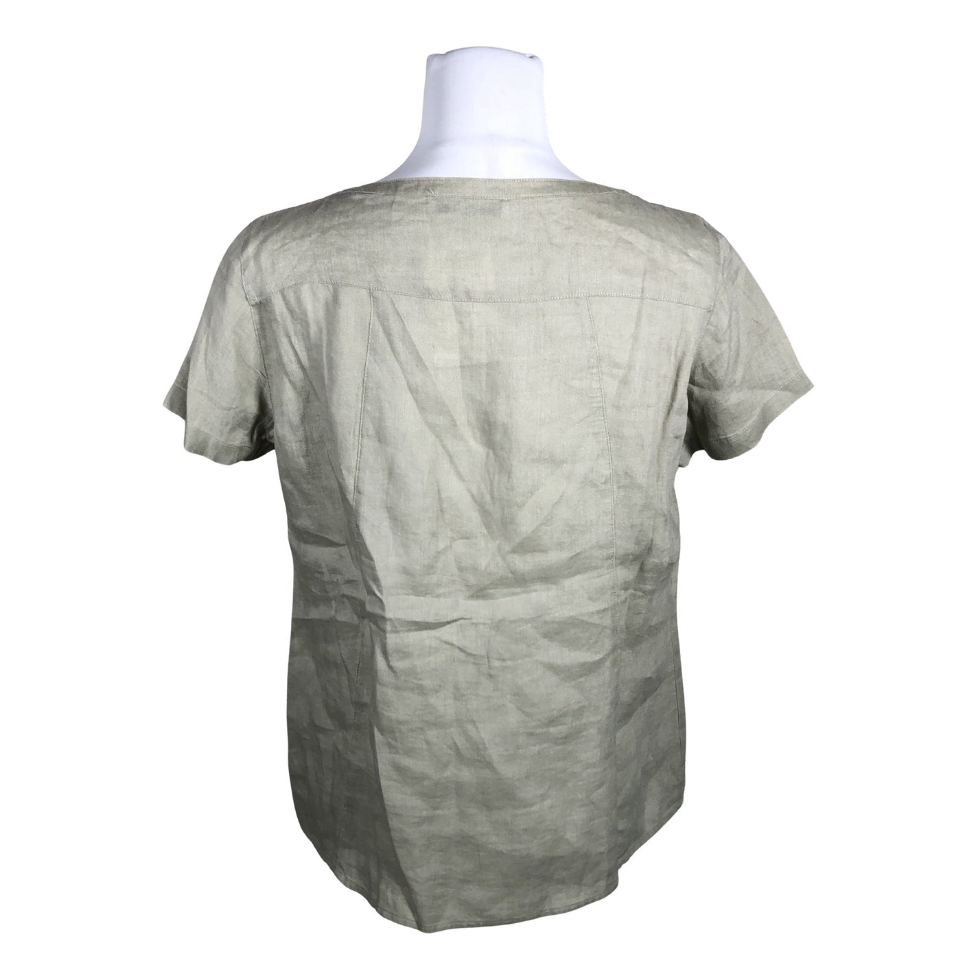 Unisex Gerry Weber - Short-sleeved blouse, size 38 - Green (2)