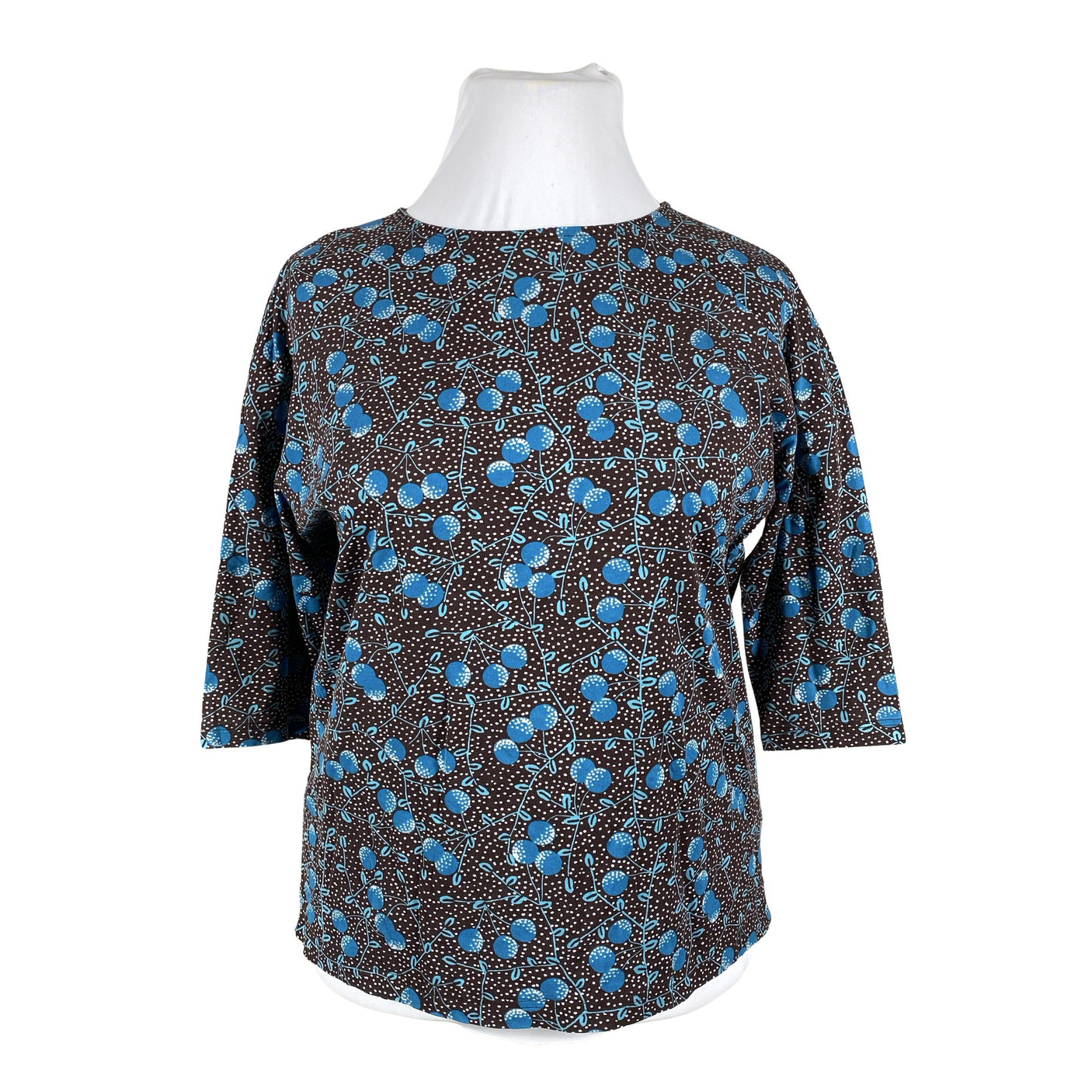 Unisex Marimekko - Tricot shirt, size 42 - Brown (1)