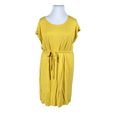 Unisex Betty Barclay - Tricot dress, size 46 - Yellow ()