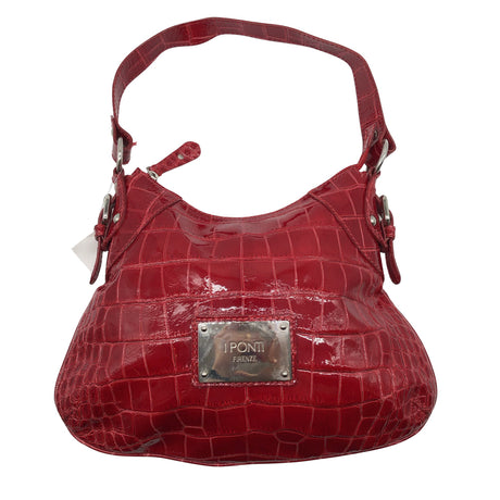 Unisex IPONTI - Handbag, size Maxi - Red ()