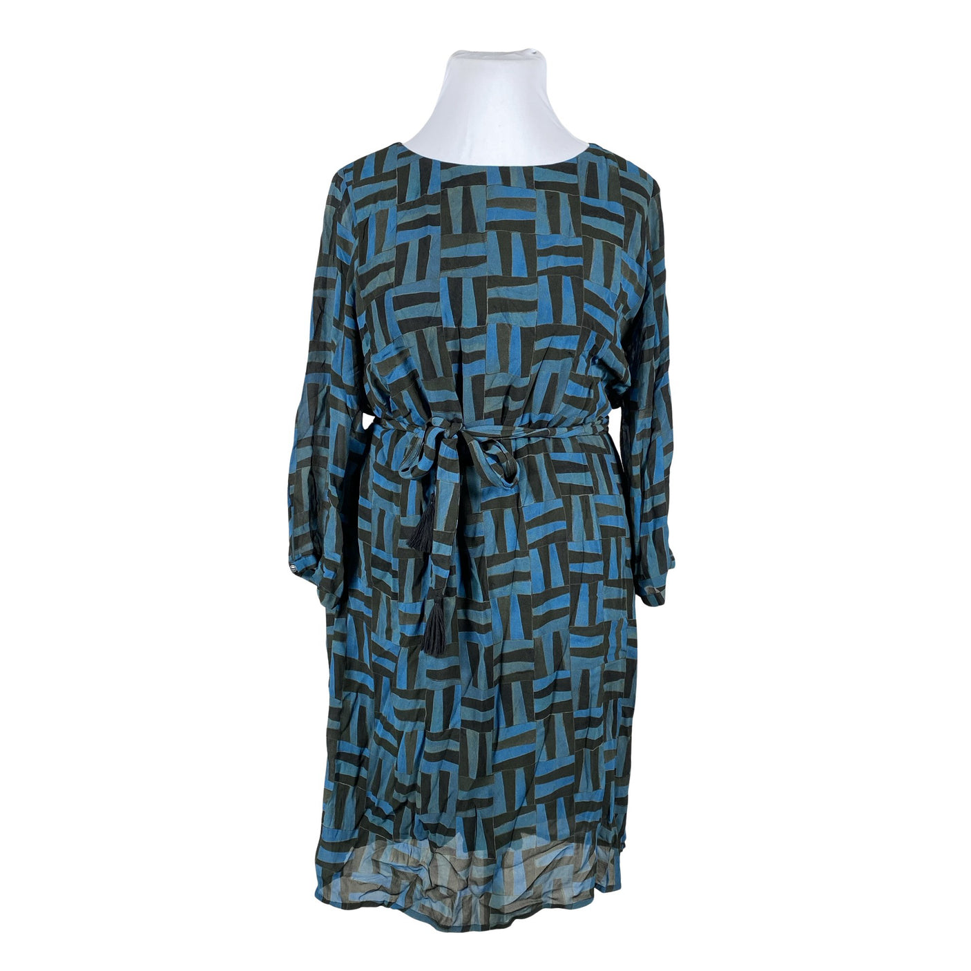 Unisex Nile - Schiffon dress, size 42 - Blue (1)