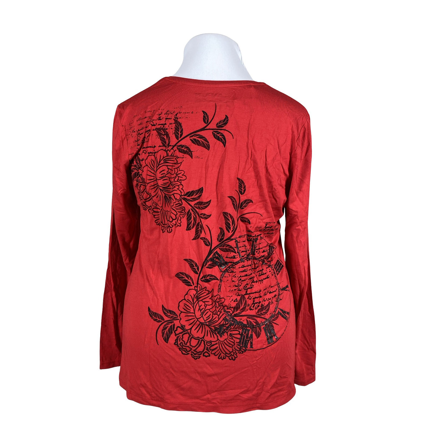 Unisex Taifun - Tricot shirt, size 44 - Red (2)