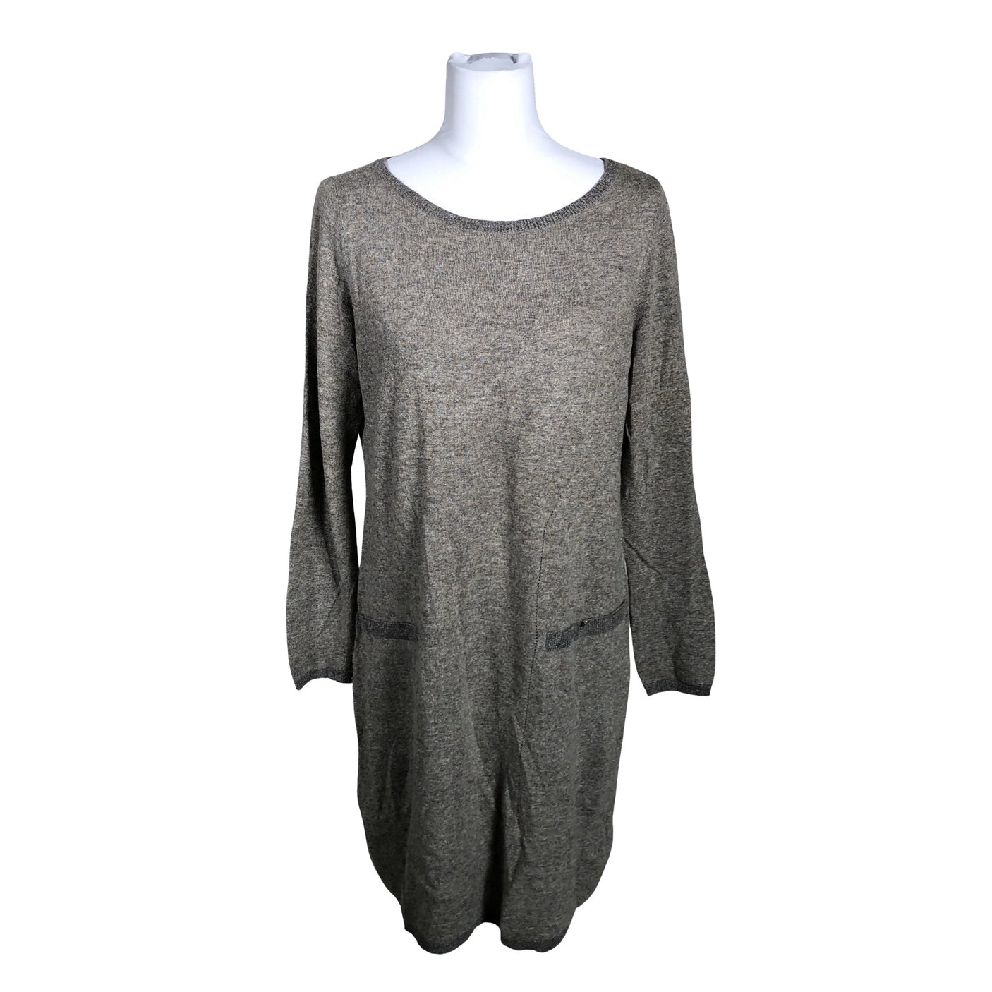 Unisex Esprit - Knit dress, size 38 - Gray (1)