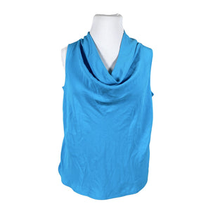 Unisex Comma - Tricot tank top, size 44 - Blue (1)