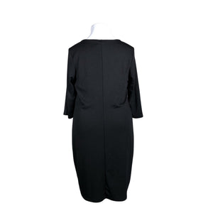Unisex Junarose - Tricot dress, size 44 - Black (2)