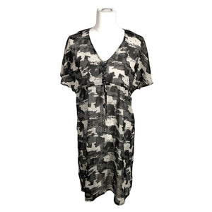 Unisex Soyaconcept - Schiffon tunic, size 40 - Gray (1)