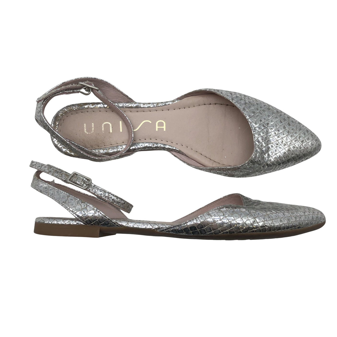 Unisex Unisa - Slip-on shoes, size 37 - Silver (1)