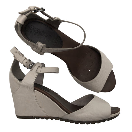 Unisex Geox - Wedge heel shoes, size 36 - Gray ()
