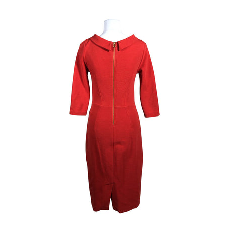 Unisex Boden - Tricot dress, size 36 - Red (2)