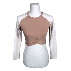 Unisex Luminescence - Sports shirt, long sleeve, size 34 - Light pink (1)