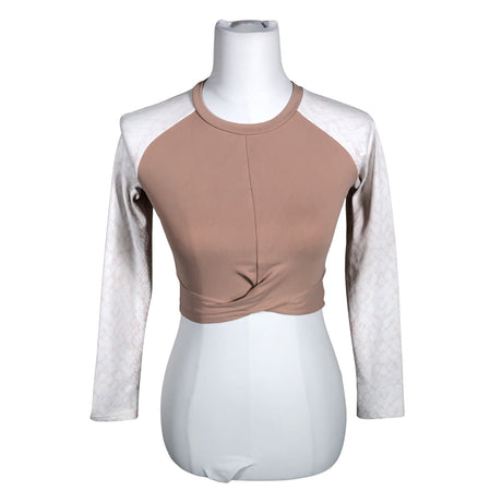 Unisex Luminescence - Sports shirt, long sleeve, size 34 - Light pink ()