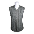 Unisex Handmade - Knit vest, size 36 - Gray ()