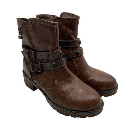 Unisex Mustang - Ankle boots, size 40 - Brown (2)