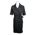 Unisex Mosaic - Tricot dress, size 38 - Gray ()