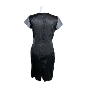Unisex Monton - Sheath dress, size 38 - Gray (2)