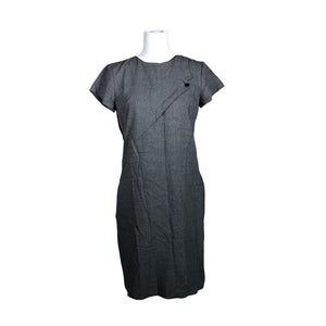 Unisex Monton - Sheath dress, size 38 - Gray (1)