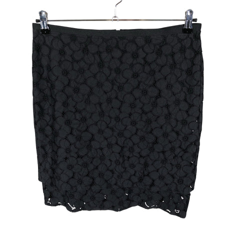 Unisex Taifun - Fabric skirt, size 40 - Black ()