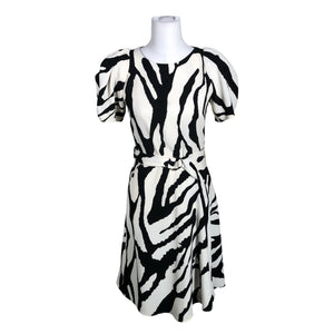 Unisex Diana Kurves - Schiffon dress, size 36 - White (1)