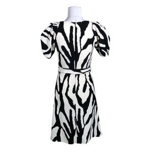 Unisex Diana Kurves - Schiffon dress, size 36 - White (2)
